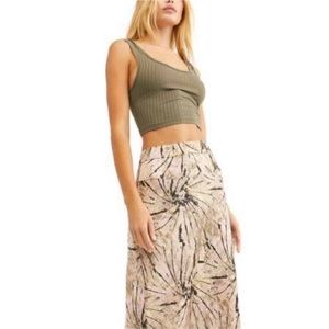 Free People Normani Bias Magic Skirt